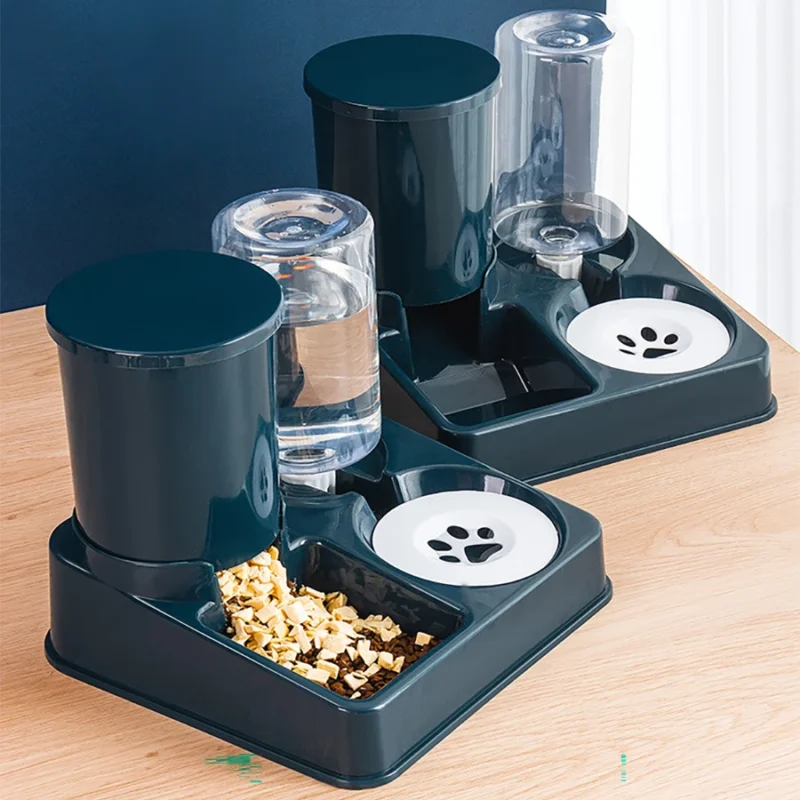 Pet feeder and water