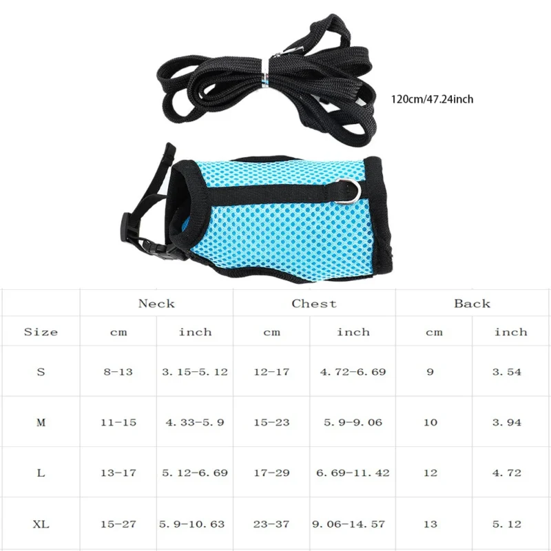 Rabbit Harness with Leash Set